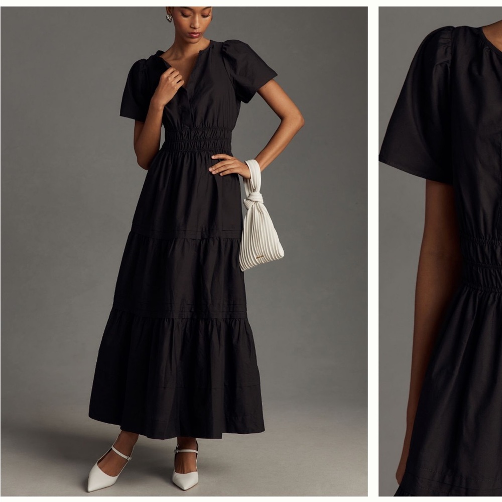 The Black Somerset Dress